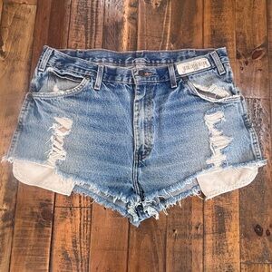 Handmade Distressed Dickies Denim Shorts!!